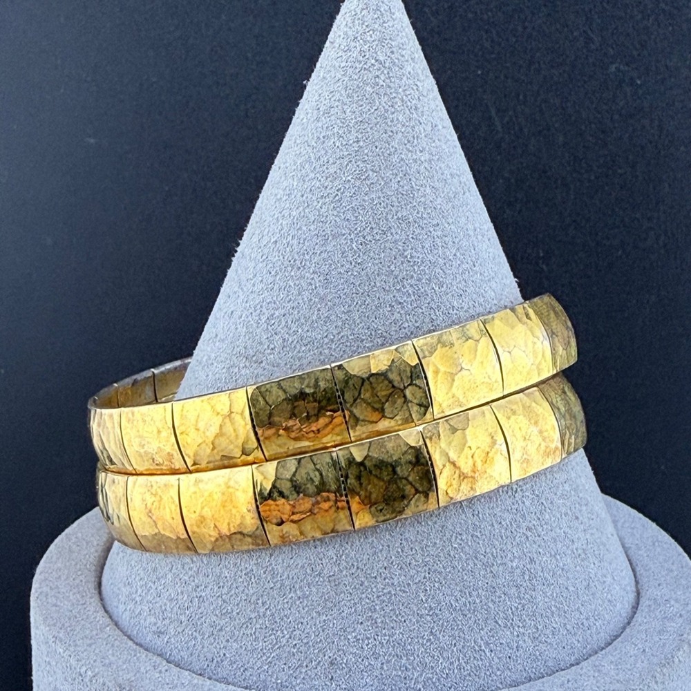 Bellezza Bracelet Gold Tone‎ 8.5" READ